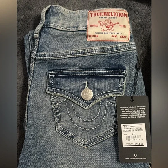 True Religion Woman’s jeans NEW size 24